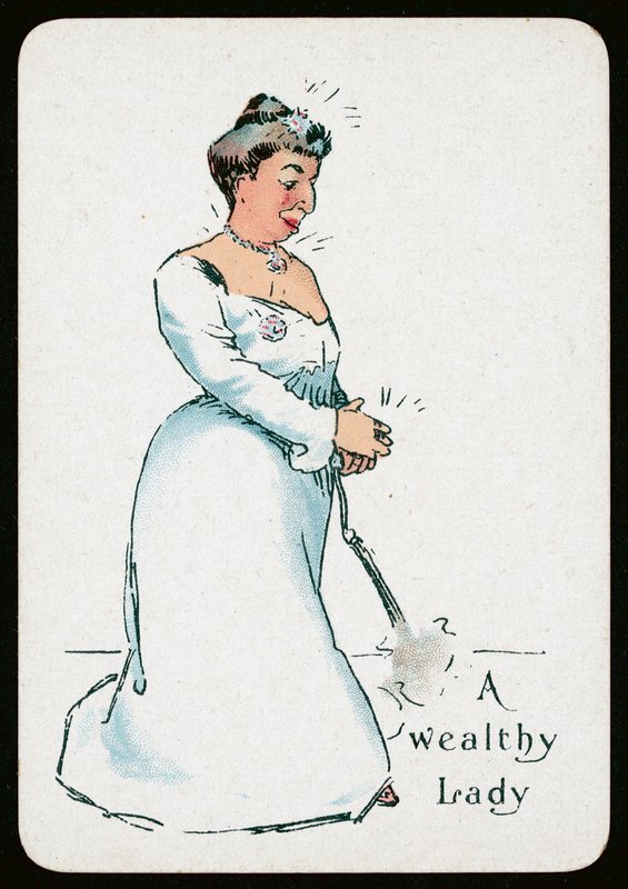 A wealthy Lady by English School