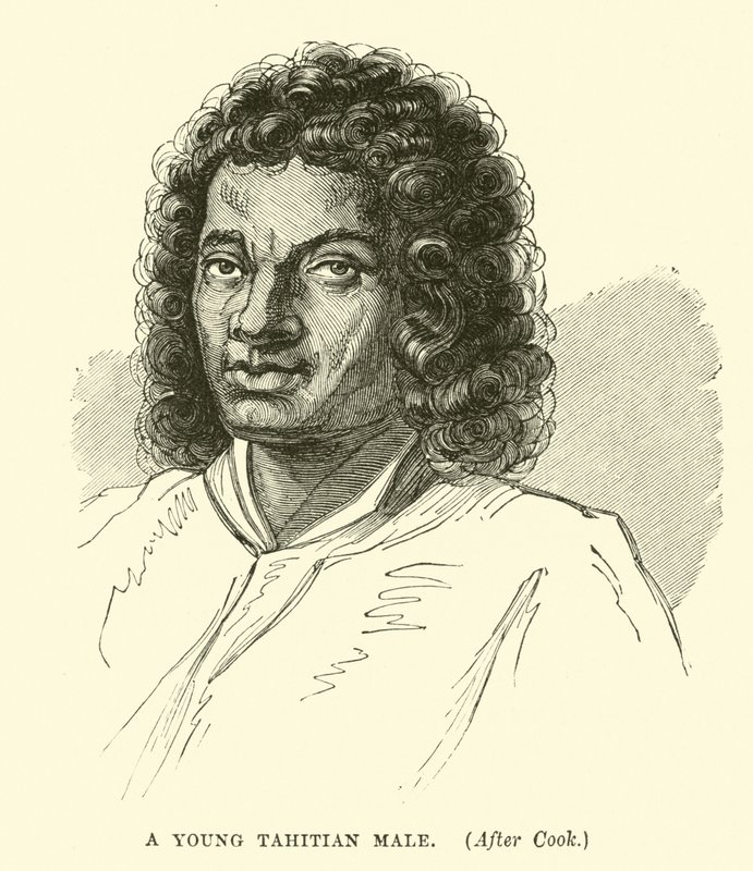 A Young Tahitian Male, after Cook by English School