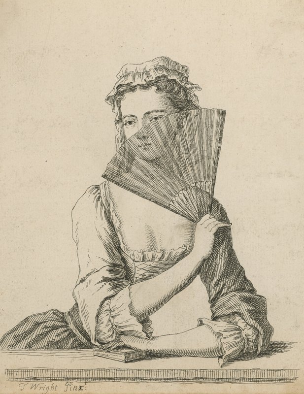 A Young Female Prostitute by English School