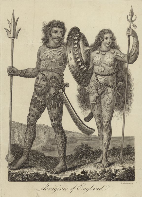 Aborigines of England by English School
