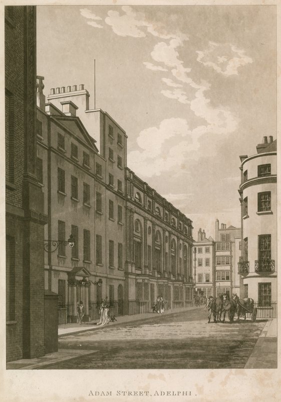 Adam Street, Adelphi, London by English School