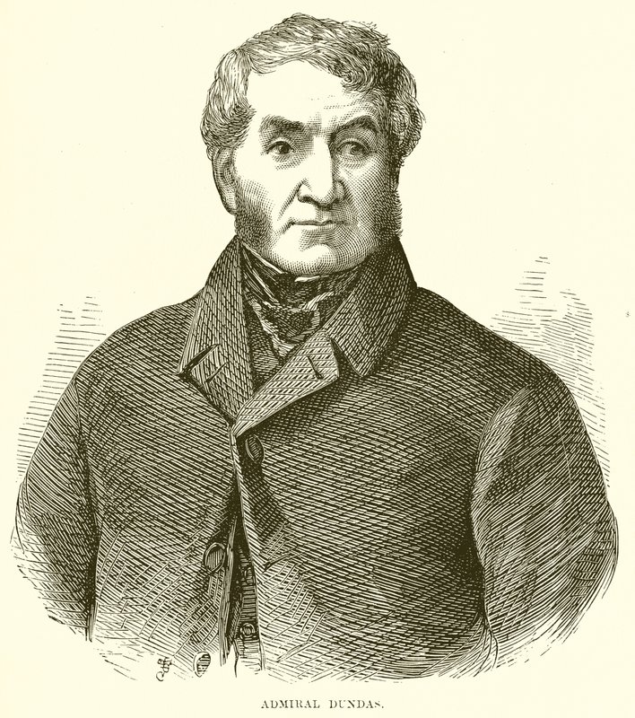 Admiral Dundas by English School