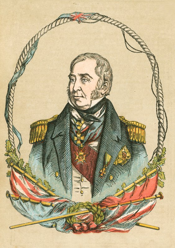 Admiral Sir Charles Napier by English School