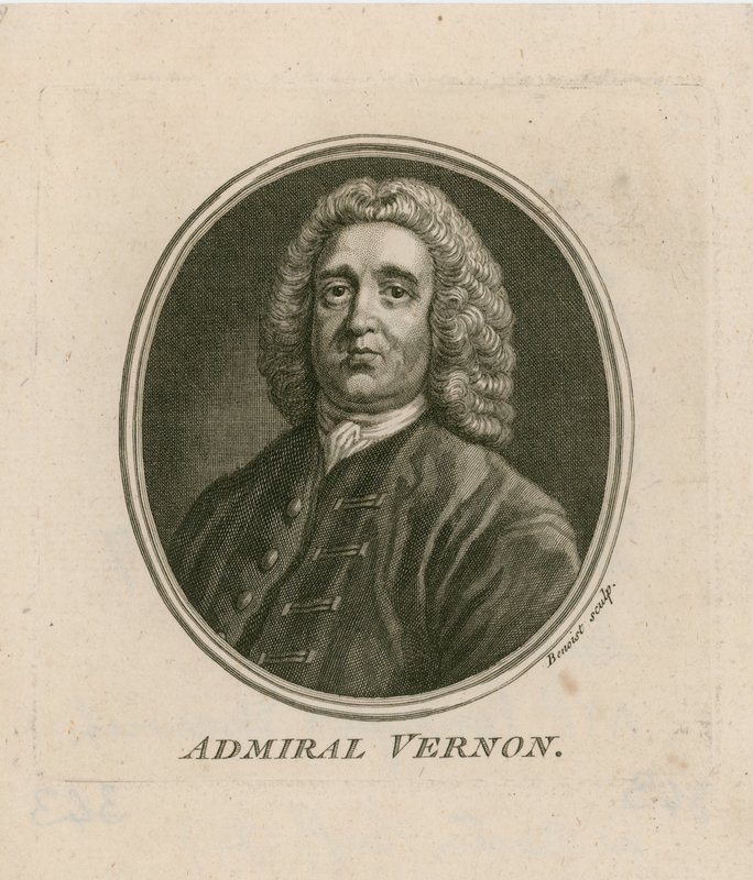 Admiral Vernon by English School