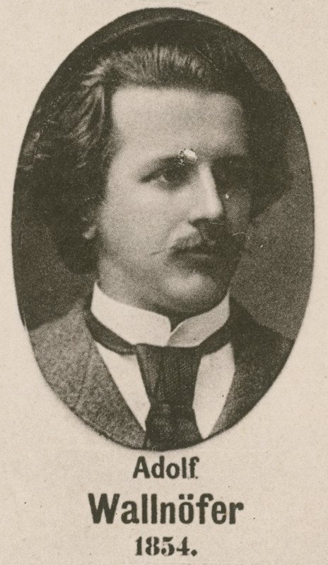 Adolf Wallnofer (engraving) by English School