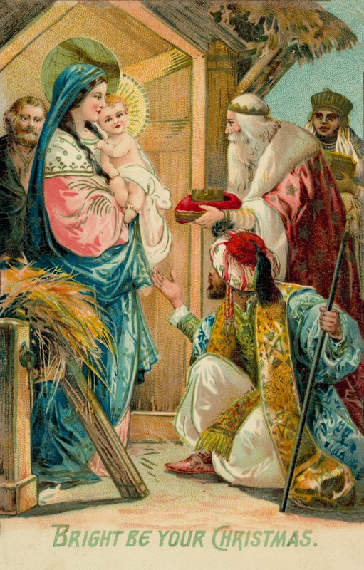 Adoration of the Magi by English School