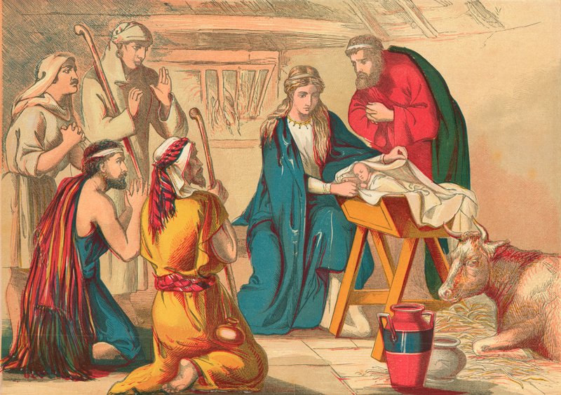 Adoration of the Shepherds by English School