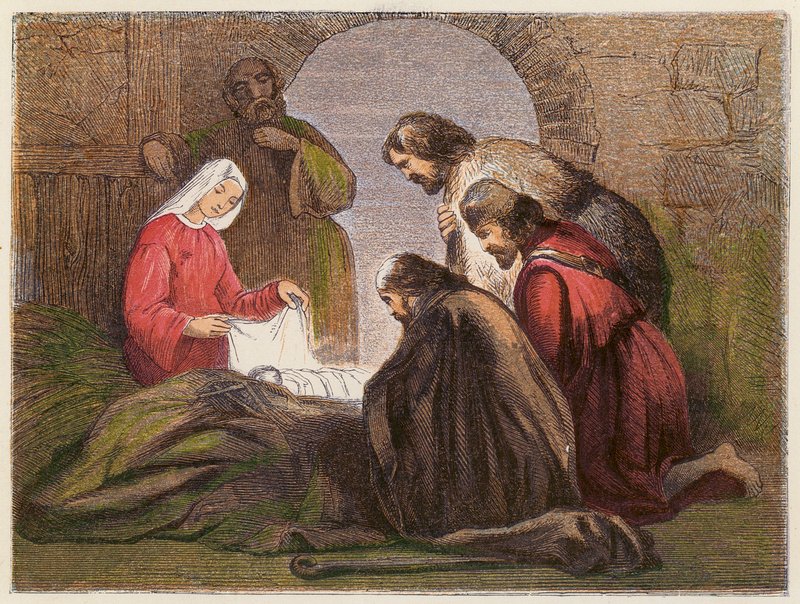 Adoration of the Shepherds by English School