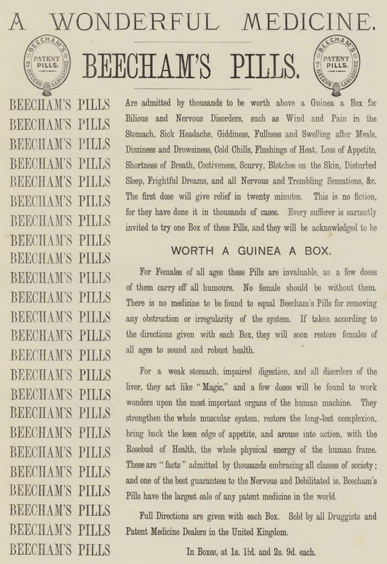 Advertisement, Beecham