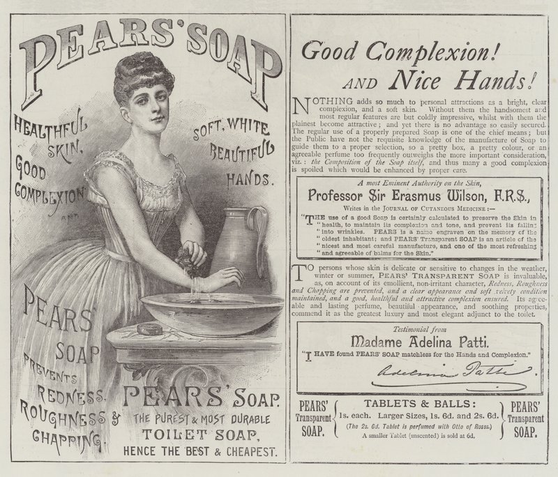 Advertisement, Pears