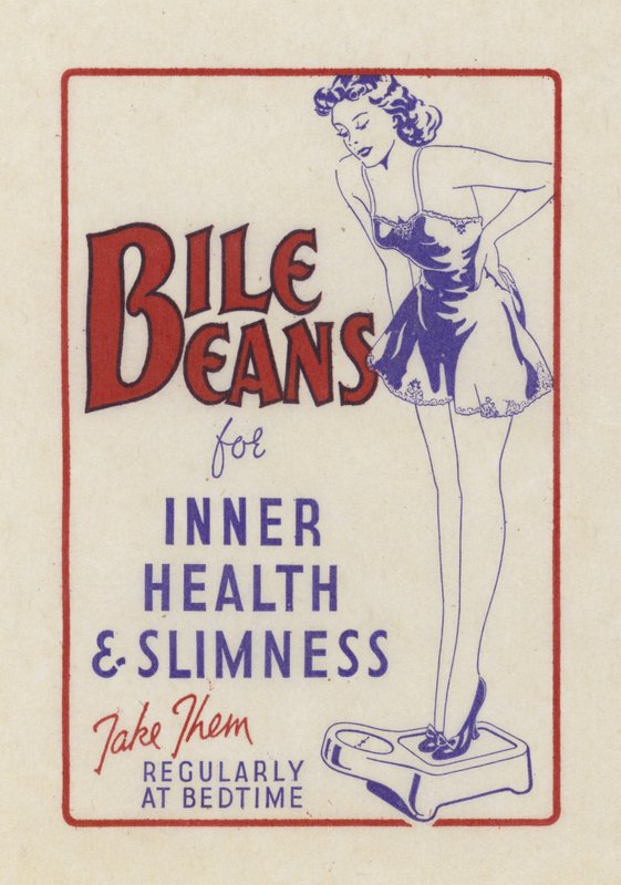 Advertisement for Bile Beans by English School