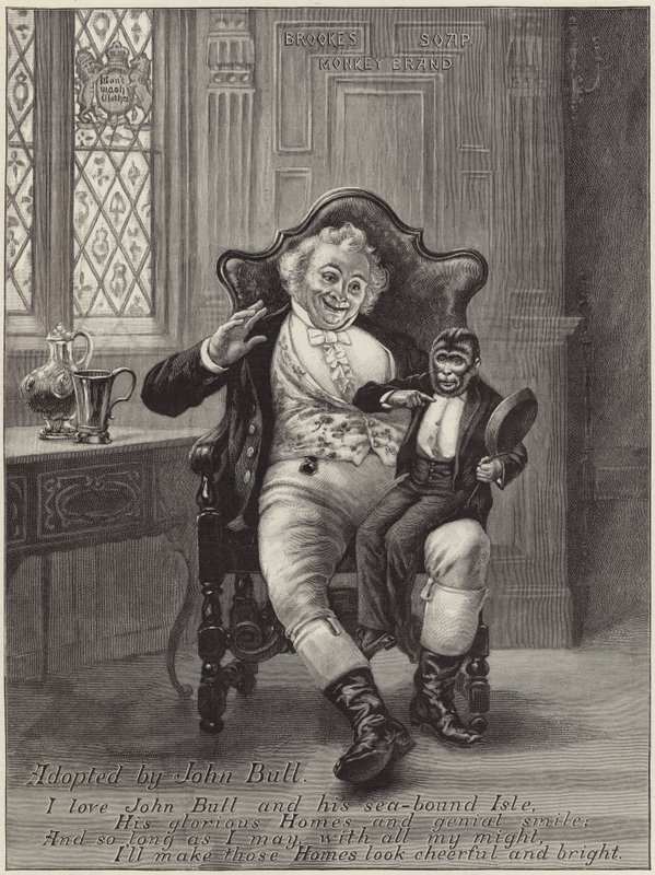 Advertisement for Brookes Soap by English School