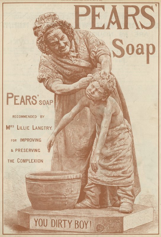Advertisement for Pears Soap by English School