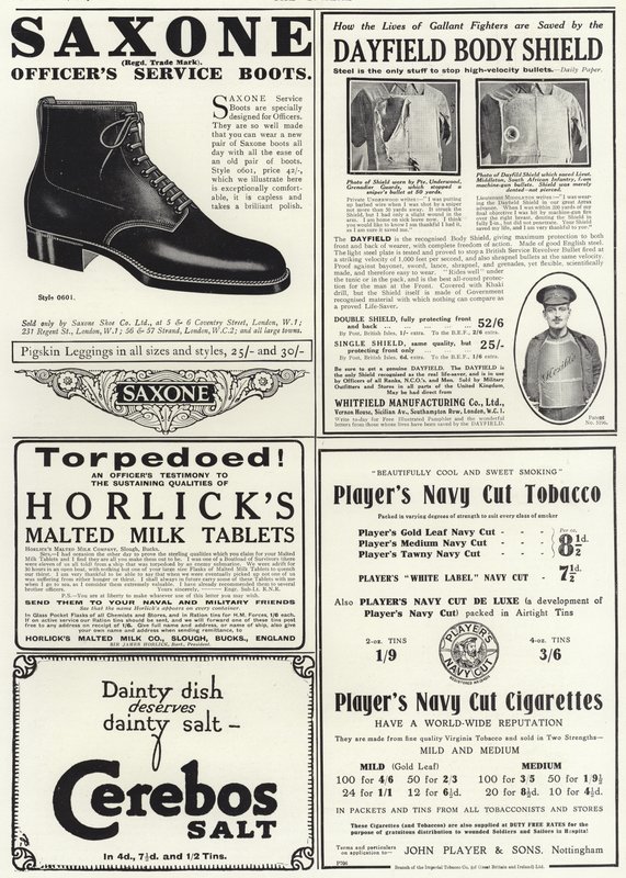 Advertising Spread from The Sphere by English School