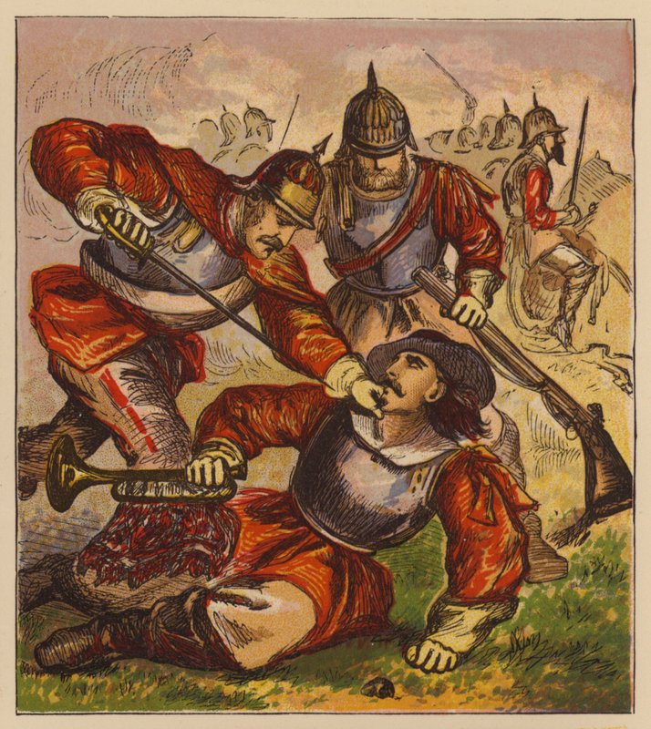 Aesop’s Fables: Trumpeter Taken Prisoner by English School