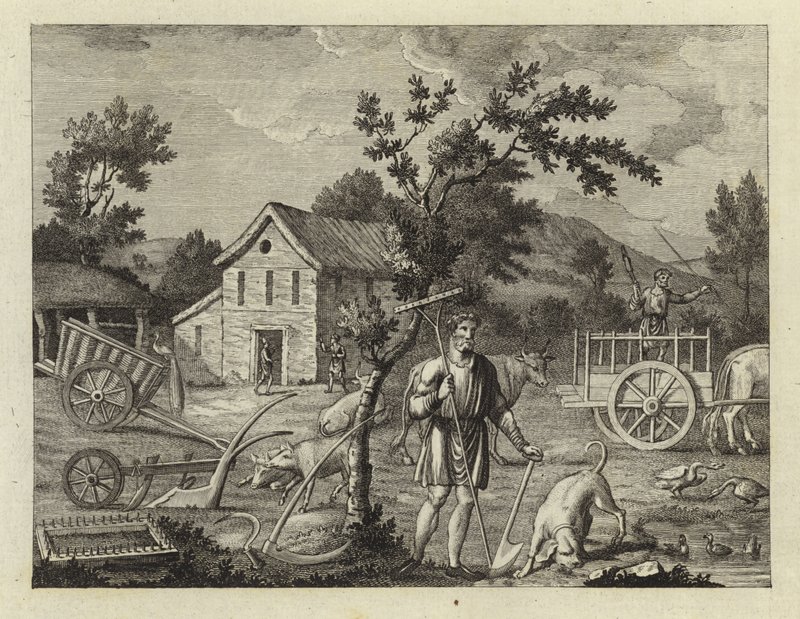 Agriculture of the Anglo-Saxons by English School