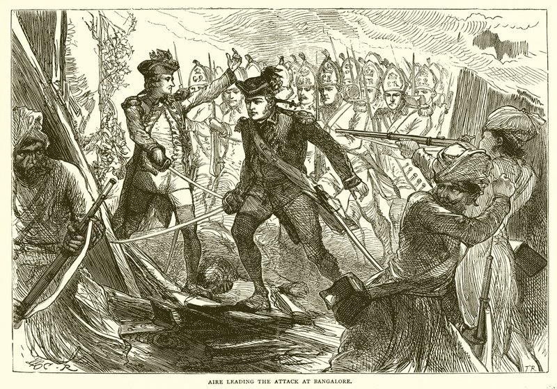 Aire Leading the Attack at Bangalore by English School