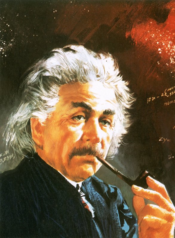 Albert Einstein by English School