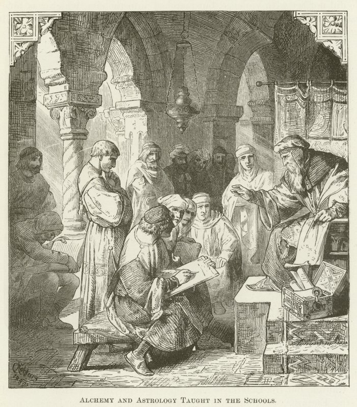 Alchemy and Astrology Taught in the Schools by English School