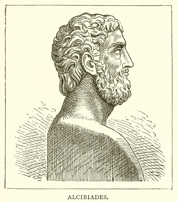 Alcibiades by English School