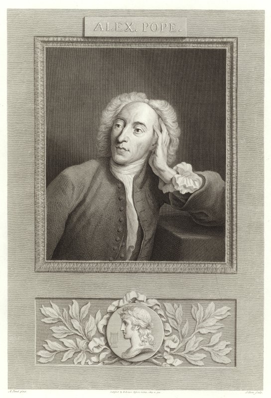 Alexander Pope by English School
