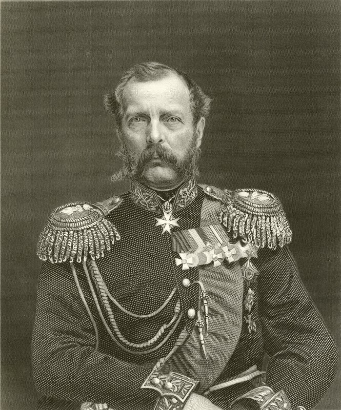 Alexander II by English School