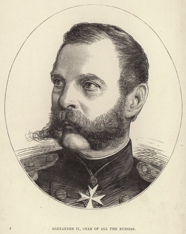 Alexander II of Russia by English School