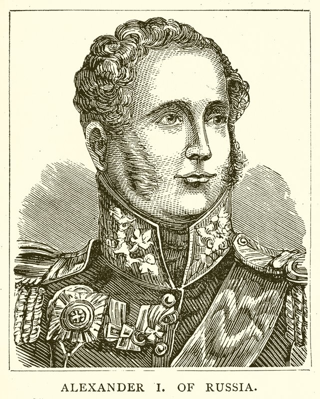 Alexander I of Russia by English School