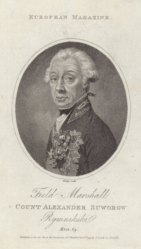 Alexander Suvorov by English School