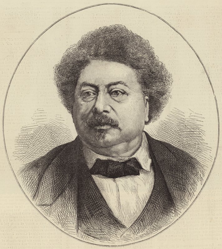 Alexandre Dumas by English School