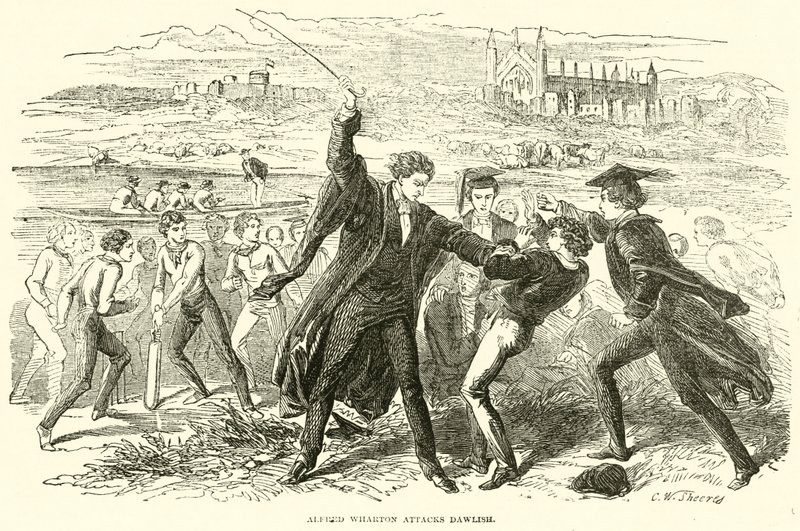 Alfred Wharton attacks Dawlish by English School