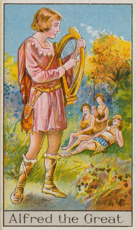 Alfred the Great by English School