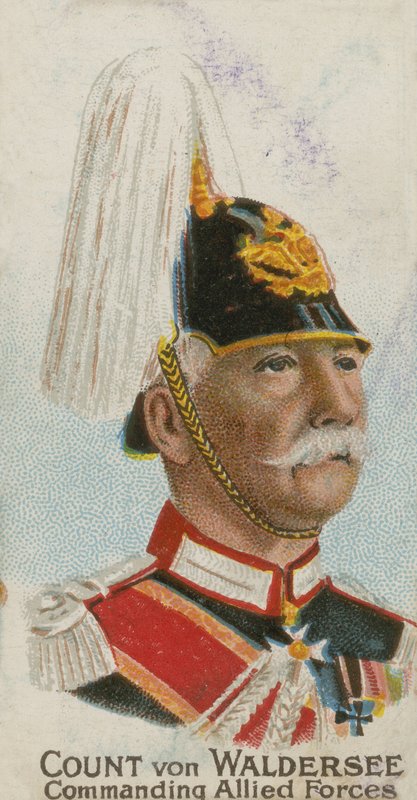 Alfred von Waldersee by English School
