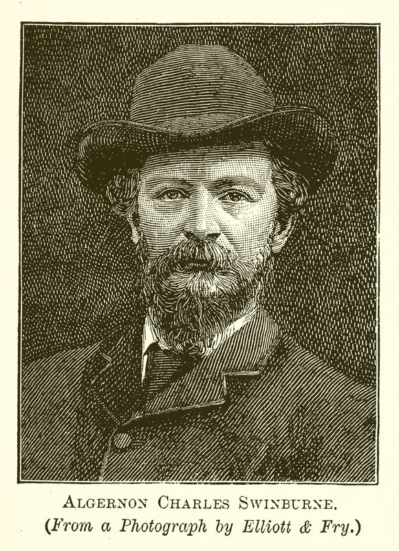 Algernon Charles Swinburne by English School