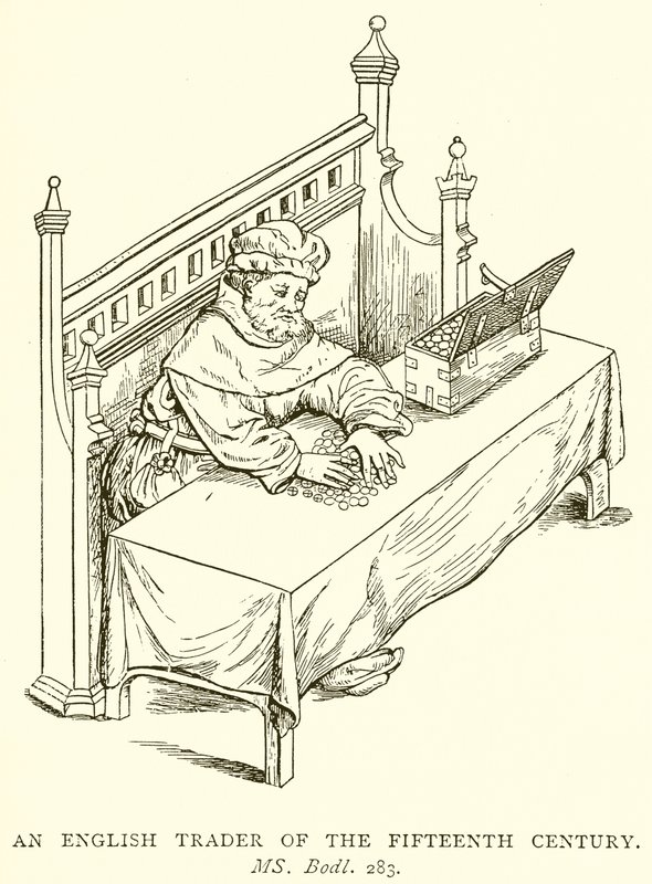 An English Trader of the Fifteenth Century by English School