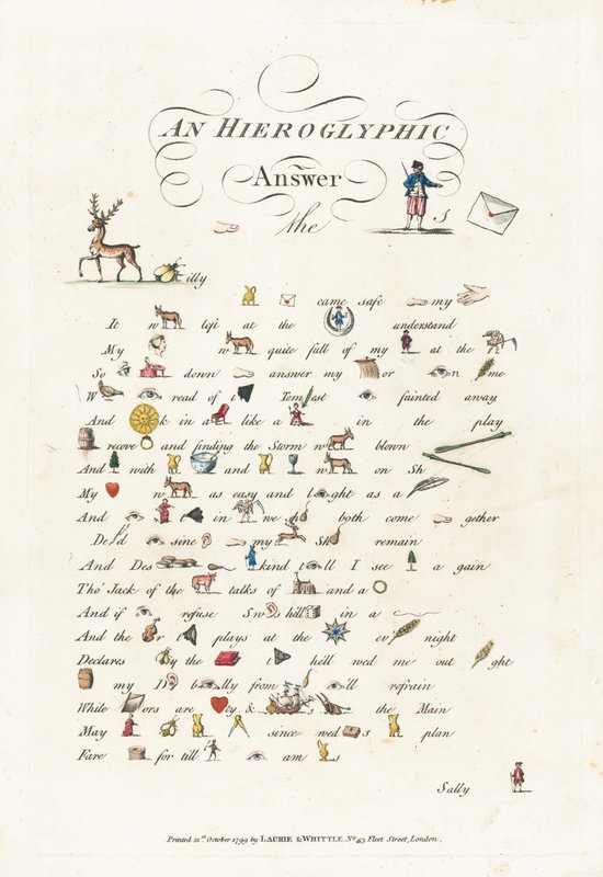 An Hieroglyphic Answer by English School