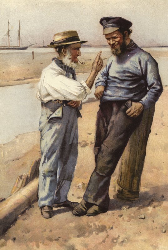 An Old Chatterbox by English School