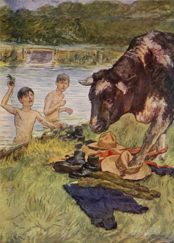 An Unforeseen Visitor by English School
