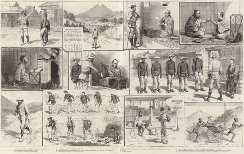 An Attempted Ascent of Mount Fuji by English School