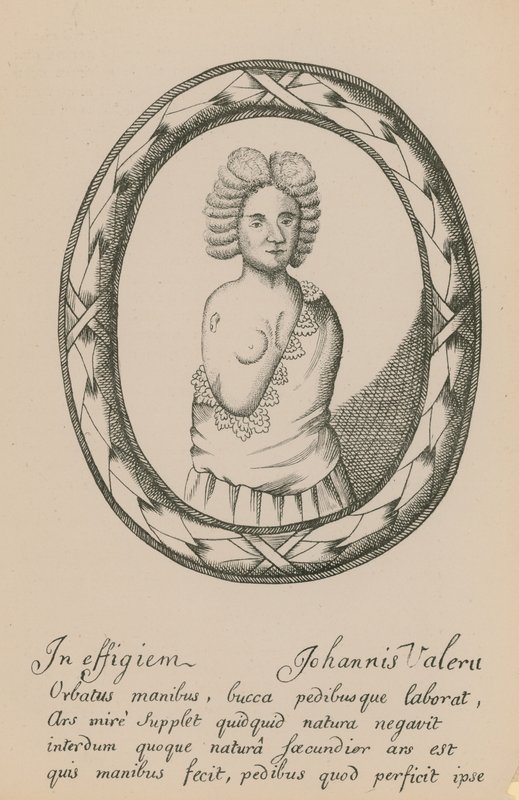 An Effigy of Johannis Valeru by English School