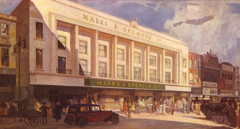 An Elevation of Classic Design, 1935 by English School