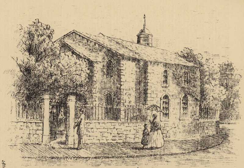 Ancient Chapel of Toxteth Park by English School