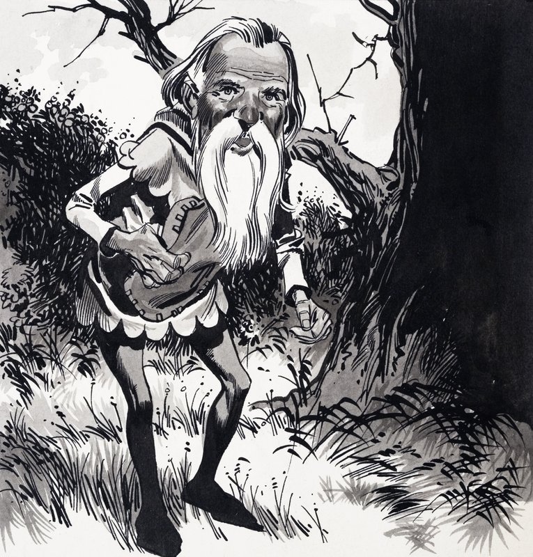 Ancient Elf by English School