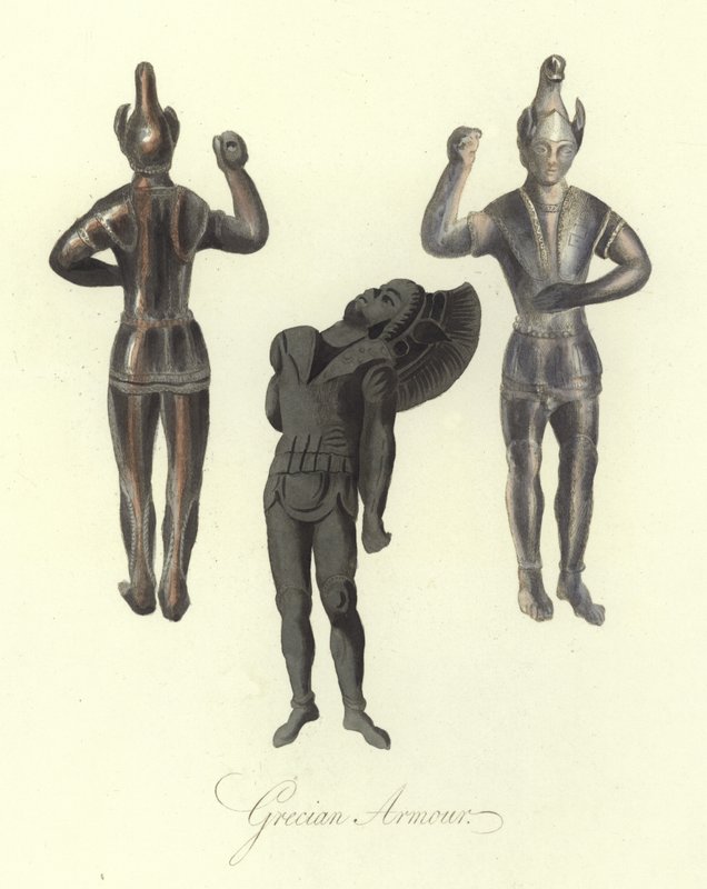Ancient Greek Armour by English School