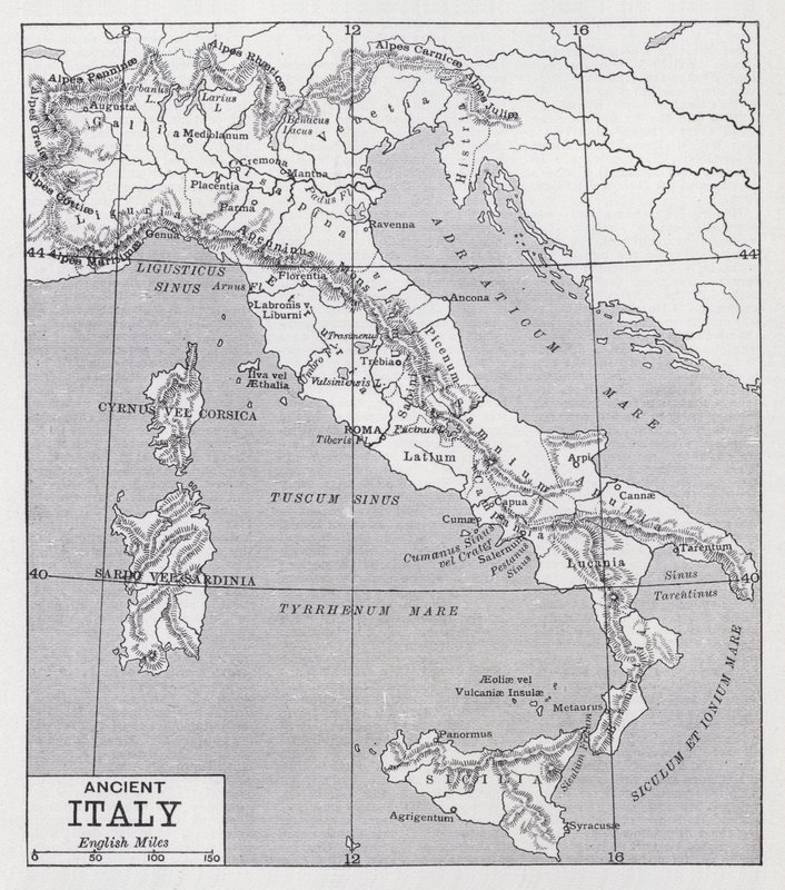Ancient Italy by English School