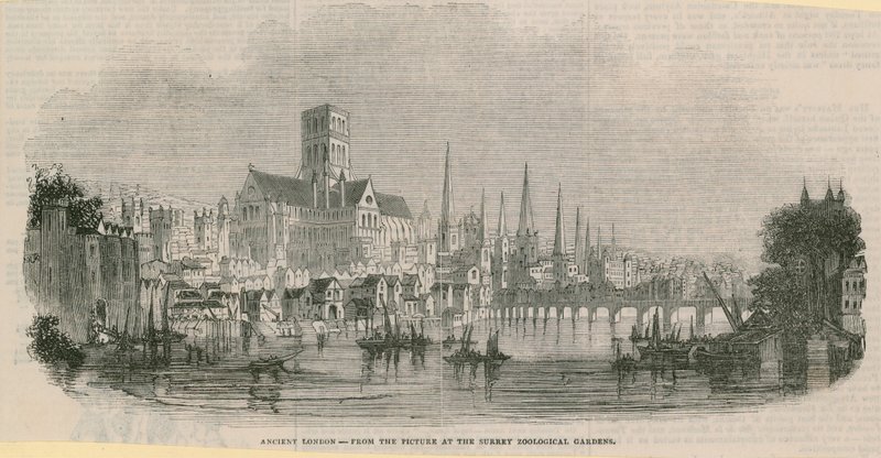 Ancient London by English School