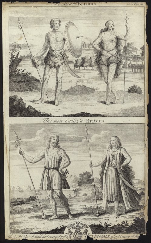 Ancient and More Civilised Britons by English School