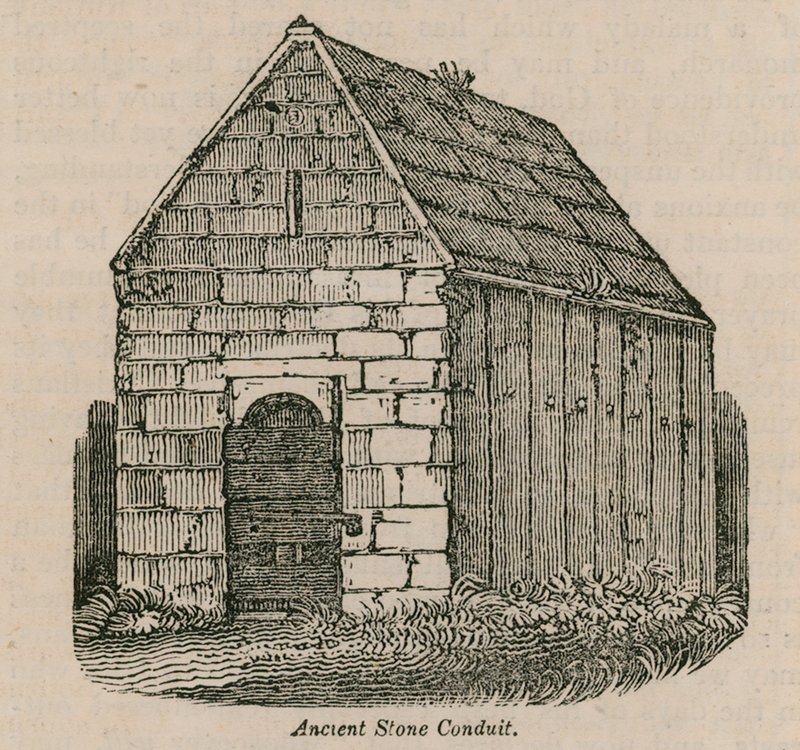 Ancient Stone Conduit by English School