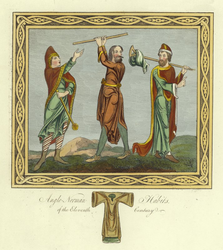 Anglo-Norman habits of the 11th Century by English School
