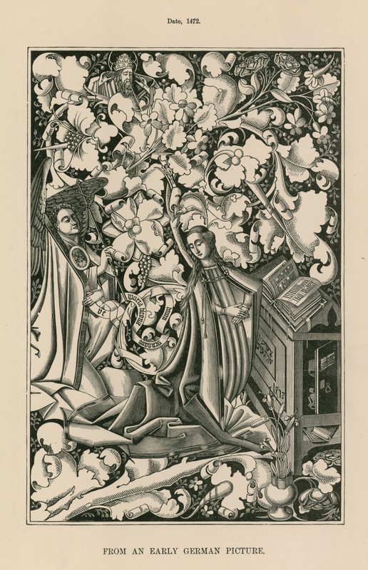 Annunciation by English School